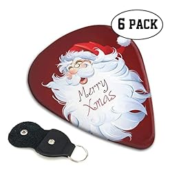 Christmas Day Lot de 6 médiators pour guitare acoustique, guitare électrique, basse, ukulélé – fins, moyens et épais. - Les Beatles, Paul McCartney, John Lennon, RIngo Starr, George Harrison Christmas Day Lot de 6 médiators pour guitare acoustique, guitare électrique, basse, ukulélé – fins, moyens et épais. – Image 2