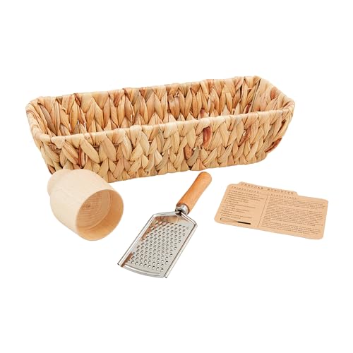 Ensemble de biscuits au cheddar Mud Pie en bois marron élégant