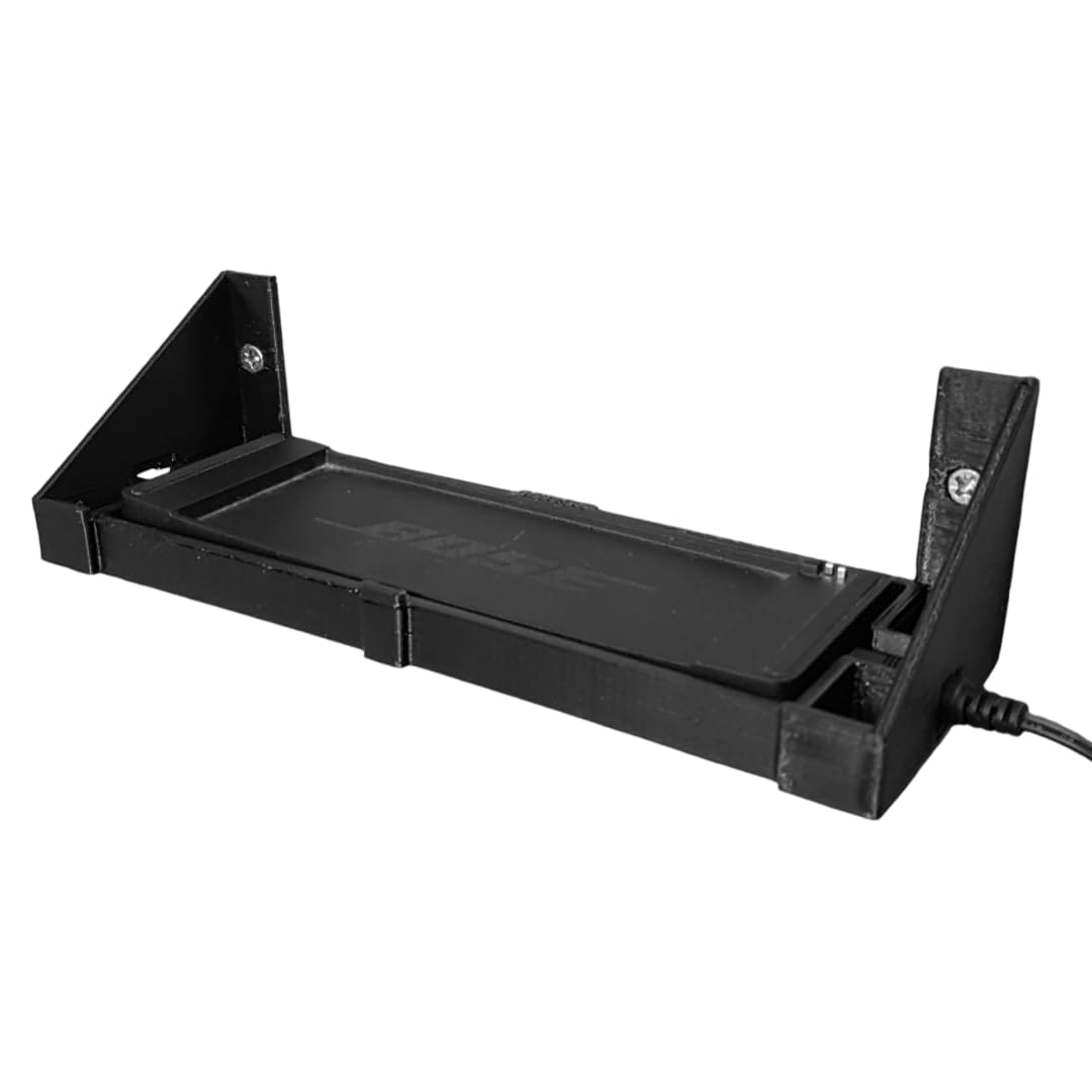 3D Cabin Wall Bracket Compatible with Bose Mini Sound Link : Black