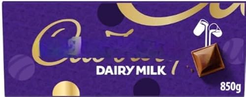 Dairy Milk Chocolate Bar Extra Large 850g (Pack of 2) "Indulgence in every bite, a moment of pure decadence" Special For Easter
