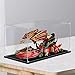 Produktbild AZIZAT Acryl Vitrine, Es ist kompatibel mit Lego 71797 Life and Death Pursuit Bauset. Modell Sammlerstücke Staubdicht Klar Display Box (nur Aufbewahrungsbox)