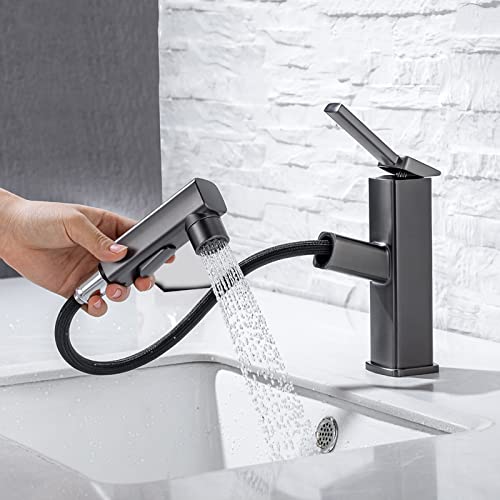 Robinet mitigeur d'eau chaude et froide rétractable 3 types d'eau lavabo - 8