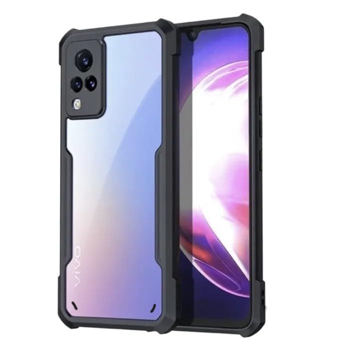 Black Border - Transparent Back iPaky Mobile Back Cover Case
