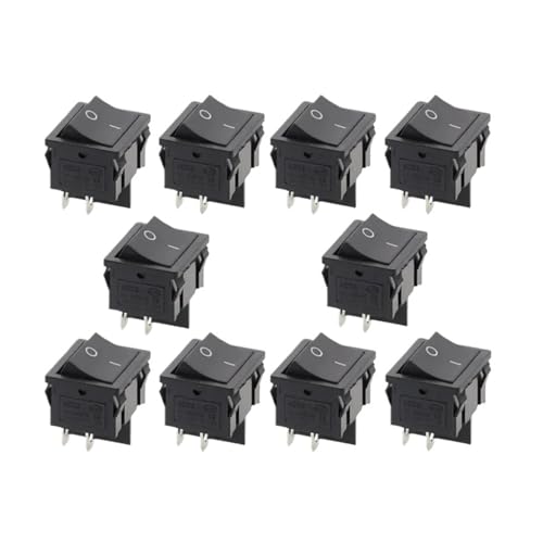 Interruptor basculantes KCD5 kit de 10 piezas 2D6P para recambios electricos 5