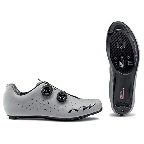 Northwave Sapatos EST NW Revolution 2 RFL, Zapatillas Unisex Adulto, Gris, 44 EU