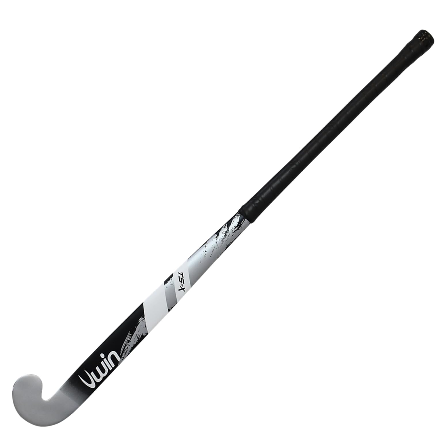 New 2020 Uwin TS-X Hockey Stick - Wooden Hockey Stick - 28"-37.5" - (Pink, Silver, Blue) (Metallic Silver/Black, 32")