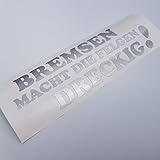 Rückstandslos entfernbar folien-zentrum Bremsen Macht die Felgen Dreckig Metallic Silber Shocker Hand Auto Aufkleber JDM Tuning OEM Dub Decal Stickerbomb Bombing Sticker Illest Dapper Fun Oldschool