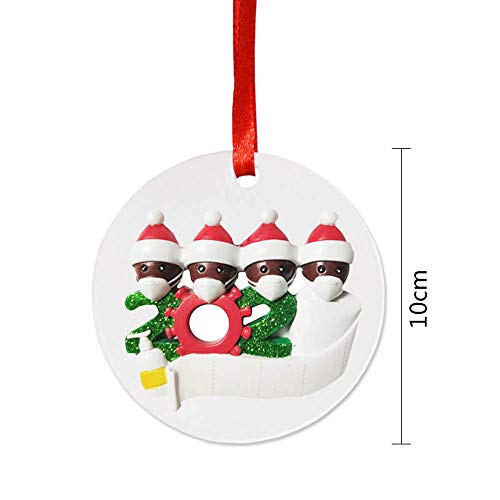Zwbfu Kit De Enfeites De Natal,Kit de enfeites de natal para família Kit de enfeites de natal person