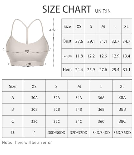 Image of Comper Bray Back Sports Bra for Women Low Impact Racerback Workout Bras Sexy Thin Straps Yoga Bras with Removable Pads
