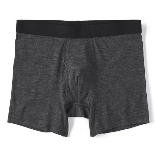 Huckberry Proof 72-Hour Merino Wool Boxer Briefs, Merino Underwear Men - Odor-Resistant Wool Underwear Men