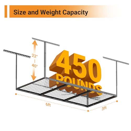 Eshelf 3X6Ft Overhead Garage Storage Rack thumb #1