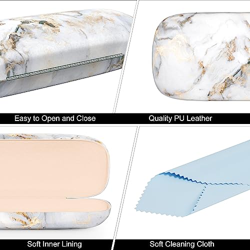 Image of Eyeglasses Case, Hard Shell Protective Case for Glasses, Unisex for Women Men