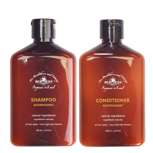 Sea Buckthorn & Honey Shampoo by Bee By The Sea 12 oz