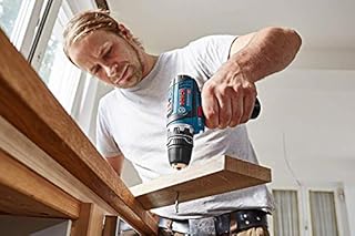 Bosch Professional 12V System Akku Bohrschrauber GSR 12V-15 FC - FlexiClick System (inkl. 2x 2.0Ah Akku, Ladegerät GAL 12V-40, 4x Aufsätze, L-BOXX)