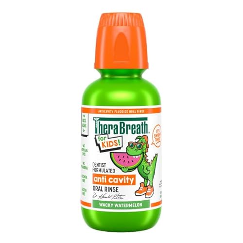 Therabreath 697029 Kids Mouthwash With Fluoride, Organic Strawberry Splash, Anticavity, 10 Fl Oz & Therabreath Kids Mouthwash thumb #5