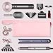 Travel Case Compatible with Dyson Airwrap Styler, Sightor Portable Hair Dryer Carrying Bag Hair Tools Travel Storage with Foldable Comb, Waterproof Storage Bag for Shark FlexStyle Attachment Organizer
