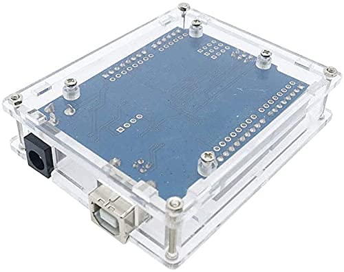 Uno R3 Case Enclosure Gloss Acrylic Computer Box Compatible with Uno R3/ Smd UNO-image-4