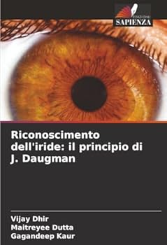 Paperback Riconoscimento dell'iride: il principio di J. Daugman [Italian] Book