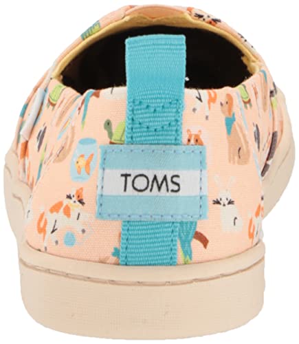 Image of TOMS Kids Tiny Foil Unicorn Tie-Dye Knit Alpargata (Toddler /Little Kid)