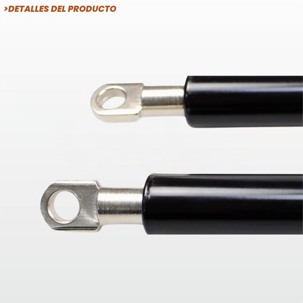 JINGLINGKJ Puntales de maletero para 1980-1988 Patrol Station Wagon 160 Cerrado Off-Road Vehículo Trasero Puerta Trasera Amortiguadores de Gas Soportes de elevación 515MM 90450G9501 90451G9501 128060