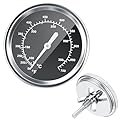 Hisencn Grill Thermometer for Monument Grills 17842 35633 24367, Temperature Gauge for Monument Grills, Monument Grills Thermometer Part