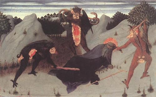 Pintura poster de Sassetta 60x90cm para cubrir paredes vacías con arte clásico
