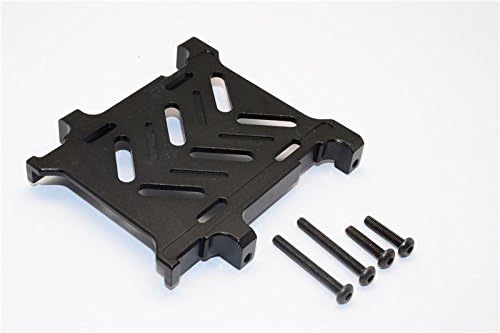 GPM For Gmade Crawler R1 Rock Buggy Upgrade Parts Aluminum Battery Holder - 1Pc Set Black