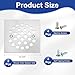 PATIKIL Shower Strainer Drain Trim Set 4-1/4