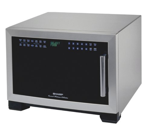 Image of Sharp R-630DS 1100-Watt 1-2 /5-Cubic-Foot Microwave, Silver