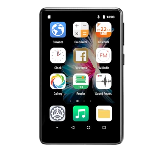 QUXVUIS Smooth OS CPU RAM 16GB 0 Ampliable a Mp3 con Capacidad de Almacenamiento de Memoria 128GB Gratis Reproductor MP3 Bluetooth - imagen 8