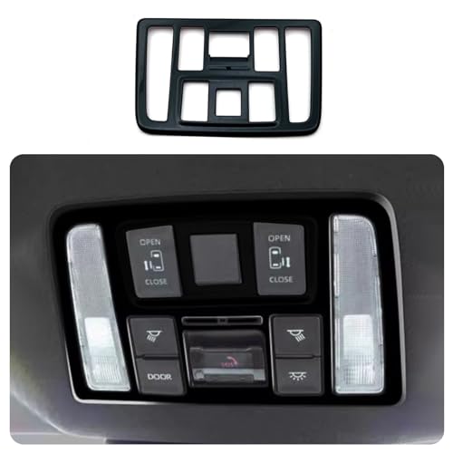 ZUNEIGUNG トヨタ新型ヴォクシー 90系 / 新型ノア 90系 令和4年1月〜に対応 内装 フロント ルームランプ パネル カバー ガーニッシュガーニッシュインテリアパネルToyota Noah/VOXYに対応設計内装 パーツ カスタム アクセサリ