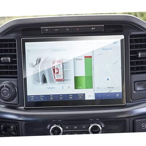 Film de protection d'écran en verre trempé 12 pouces pour Ford F-150 2021 2022