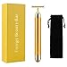 Produktbild BESTZY Gesichtsmassagegerät, 24k Golden Pulse Gesichts Massagegeräte T-förmige Bar Wasserdicht Face Lift Beauty Massagegerät für Anti-Falten-Behandlung, Gesichtspflege