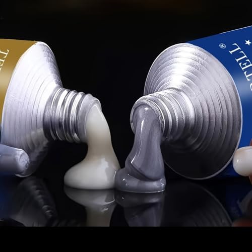 Metal Glue,Epoxy Putty Kit,Heavy Duty Waterproof epoxy Adhesive,Suitable for Bonding Repair Metals, Steel, Iron, Aluminum, Ceramics, and Various Materials Industrial Strength Epoxy Resin Adhesive