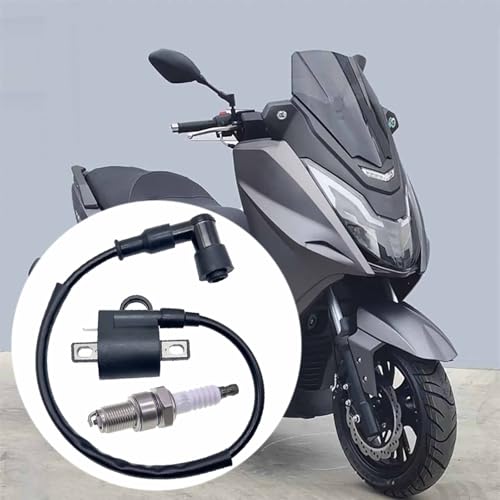 Image of GY6 Racing Ignition Coil SSR 125 Spark Plug Wire with Spark Plug for 50CC 90CC 110CC 150CC 200CC 125CC 250CC Moped Scooter ATV Go Kart Pit Dirt Bike Engine Motorcycle
