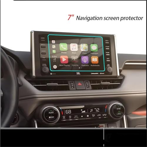 Verre trempé pour navigation GPS voiture 7 pouces : stop aux rayures de l'écran