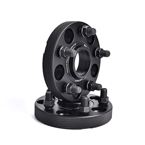 BONOSS Acitve Cooling Wheel Spacer 2pcs 5x120 Hubcentric Wheel Adapters CB64.1 for Tesla model S/X (25mm)