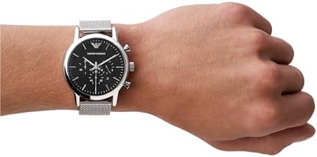 Emporio Armani Męski zegarek kwarcowy z chronografem