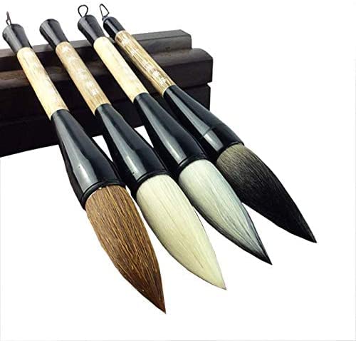 Hard Wolf Hair Chinese Traditional Writing Brush - Large