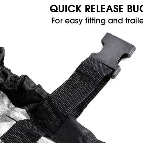 Funda de barco impermeable con costuras selladas térmicamente Oxford 8