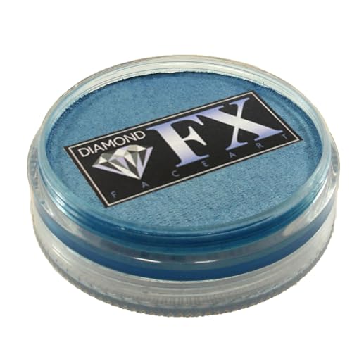 Diamond FX Metallic Face Paint - Baby Blue (45 gm)