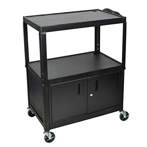 LUXOR AVJ42XLC Locking Cabinet, 42