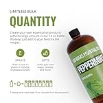 Lab Bulks Essential Oil Peppermint Essential Oil, 16 oz Bottle for Diffusers, House Cleaning, Candles, 1 Pack, Aromatherapy Oil - Image 5
