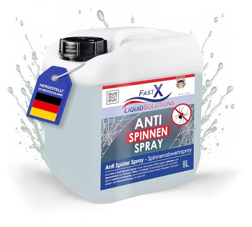 FAST X Anti-Spinnen Mittel Kanister - Effektive Spinnenabwehr für ein spinnenfreies Zuhause - 5 Liter