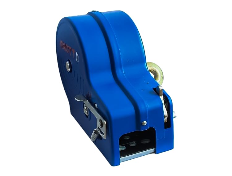 KNOTT Treuil remorque Bateau à Sangle 1150 kg boîtier Bleu