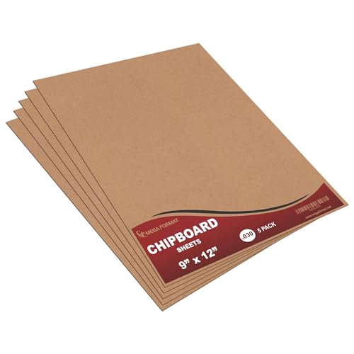Mega Format Cardboard Sheets, Chipboard, Paperboard .030 Thick - Cardboard