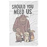 LOGOVISION Labyrinth Blanket, 36'x58' Should You Need Us Fleece Blanket