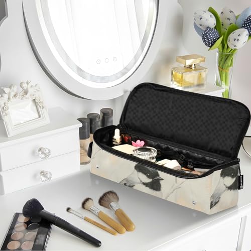 Organizador para herramientas de cabello 2 en 1 con base para plancha resistente al calor, portátil para herramientas de estilizado y accesorios de cuidado capilar miniatura 6