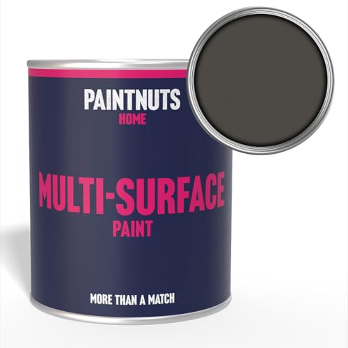 Paintnuts Multi-Surface Paint - RAL-7022 - UMBRA GREY - 250ml Tin - Satin Finish