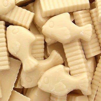 Ellies Jellies White Chocolate Fish & Chips 250g Bag